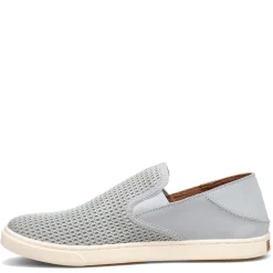 OluKai Sneakers & Athletic|Women's , Pehuea Slip-On Gray