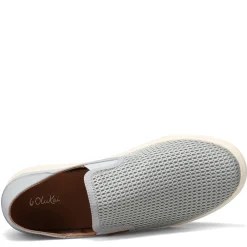 OluKai Sneakers & Athletic|Women's , Pehuea Slip-On Gray