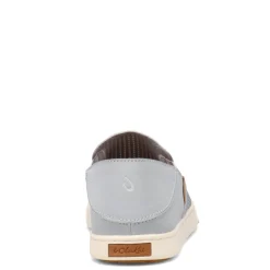 OluKai Flats|Women's , Pehuea Slip-On Gray