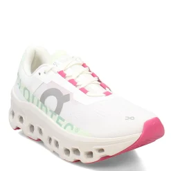 ON Running Sneakers & Athletic|Women's , Cloudmonster Running Shoe White/Lima