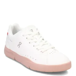 ON Running Sneakers & Athletic|Women's , The Roger Advantage Tennis Shoe White/Woodrose