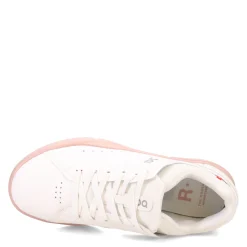 ON Running Sneakers & Athletic|Women's , The Roger Advantage Tennis Shoe White/Woodrose