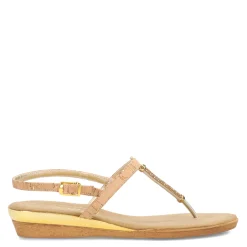 Onex Wedges|Women's , Ava Sandal Cork Gold