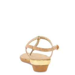 Onex Wedges|Women's , Ava Sandal Cork Gold
