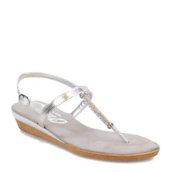 Onex Wedges|Women's , Ava Sandal Silver