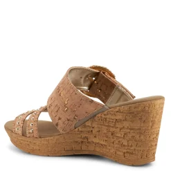 Onex Wedges|Women's , Bashful Sandal Cork