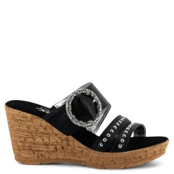 Onex Wedges|Women's , Bashful Sandal Black