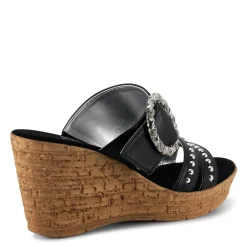 Onex Wedges|Women's , Bashful Sandal Black