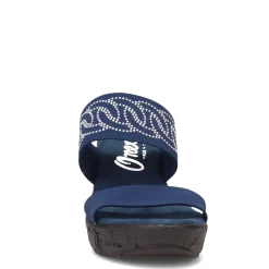 Onex Wedges|Women's , Bernice Sandal Navy