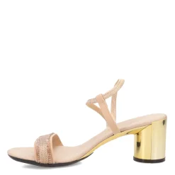 Onex Pumps & Heels|Women's , Carley Sandal Champagne