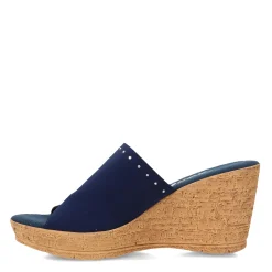Onex Wedges|Women's , Cathi Sandal Navy