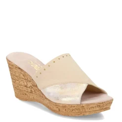 Onex Wedges|Women's , Cathi Sandal Beige