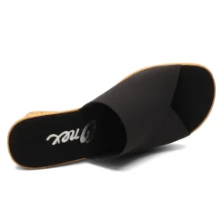 Onex Sandals|Women's , Christina Sandal Black Fabric