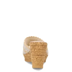 Onex Wedges|Women's , Claire Sandal White