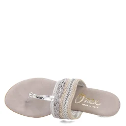 Onex Wedges|Women's , Coast Sandal Silver