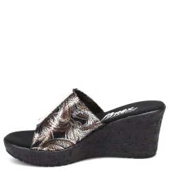 Onex Sandals|Women's , Danica Sandal Black Stretch