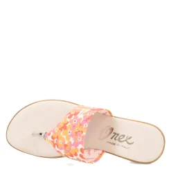 Onex Wedges|Women's , Ember Sandal Pink