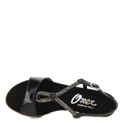 Onex Wedges|Women's , Malta 2 Sandal Black