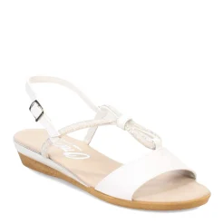 Onex Wedges|Women's , Malta 2 Sandal White