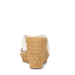 Onex Wedges|Women's , Ruth Sandal White