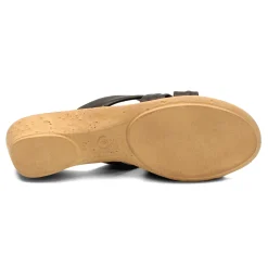 Onex Wedges|Women's , Sail Sandal Black