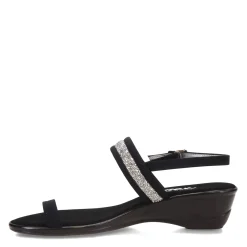 Onex Wedges|Women's , Stela Sandal Black