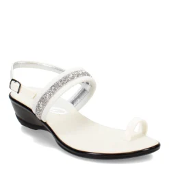 Onex Wedges|Women's , Stela Sandal White