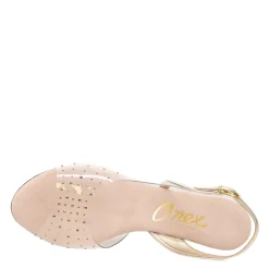 Onex Sandals|Women's , Suzanne Sandal Gold Platinum