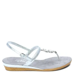 Onex Wedges|Women's , Taylor Sandal Silver
