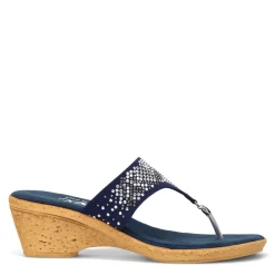 Onex Wedges|Women's , Valorie Sandal Navy