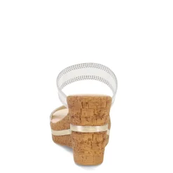 Onex Wedges|Women's , Vanish Sandal Platinum