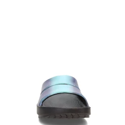 OOFOS Sandals|Women's , OOahh Luxe Slide Sandal Atlantis