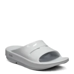 OOFOS Sandals|Women's , OOahh Luxe Slide Sandal White