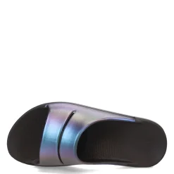 OOFOS Sandals|Women's , OOahh Slide Sandal Midnight Spectre