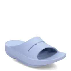 OOFOS Sandals|Women's , OOahh Slide Sandal Neptune Blue
