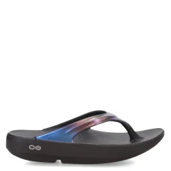 OOFOS Sandals|Women's , OOlala Luxe Sandal Midnight Spectre