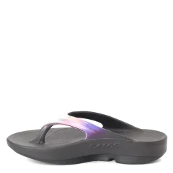OOFOS Sandals|Women's , OOlala Luxe Sandal Black