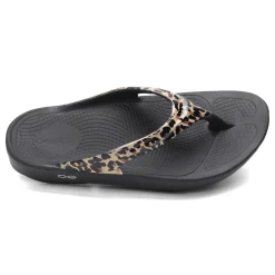 OOFOS Sandals|Women's , OOlala Sandal Leopard