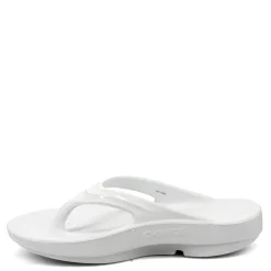 OOFOS Sandals|Women's , Oolala Sandal White