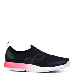 OOFOS Slip-On Shoes|Women's , OOmg Sport Sneaker Black / Pink Fade