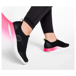 OOFOS Slip-On Shoes|Women's , OOmg Sport Sneaker Black / Pink Fade