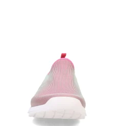 OOFOS Slip-On Shoes|Women's , OOmg Sport Sneaker White / Fuchsia
