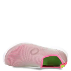 OOFOS Slip-On Shoes|Women's , OOmg Sport Sneaker White / Fuchsia