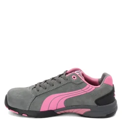 Puma Safety Sneakers & Athletic|Women's Puma, Balance Steel Toe Work Shoe Grey Pink