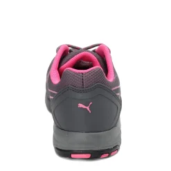 Puma Safety Sneakers & Athletic|Women's Puma, Celerity Knit Steel Toe Work Shoe Gray Pink