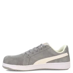 Puma Safety Sneakers & Athletic|Women's Puma, Iconic Low SD CT Work Shoe Gray