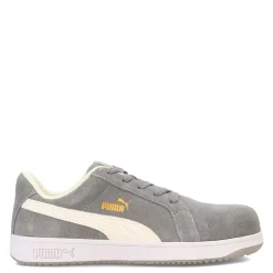 Puma Safety Work & Safety|Women's Puma, Iconic Low SD CT Work Shoe Gray