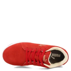 Puma Safety Sneakers & Athletic|Women's Puma, Iconic Suede Low Work Shoe Red