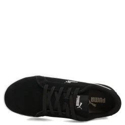 Puma Safety Sneakers & Athletic|Women's Puma, Iconic Suede Low Work Shoe Black
