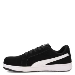 Puma Safety Work & Safety|Women's Puma, Iconic Suede Low Work Shoe Black